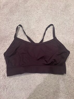 Gymshark Brown Wireless Seamless Sports Bra